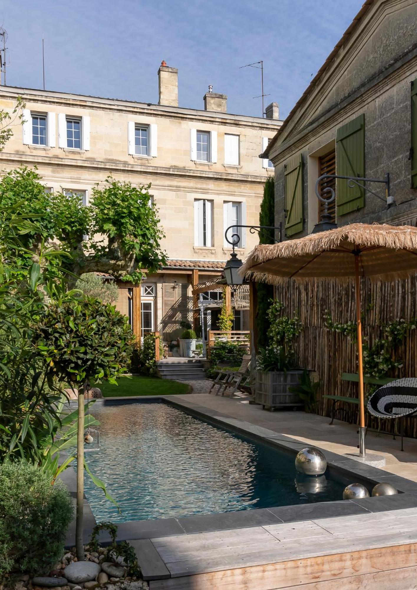 La Maison Mulato, Demeure Privee D'Hotes, Piscine & Spa Libourne, Saint-Emilion מראה חיצוני תמונה